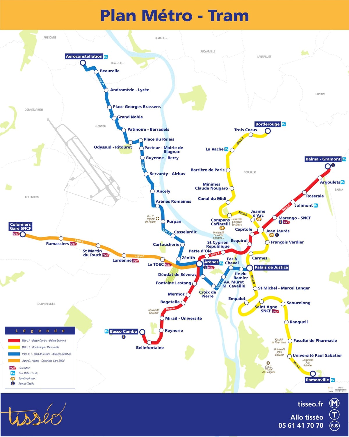 Toulouse mapa metro pdf