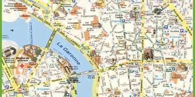 Toulouse estado mapa