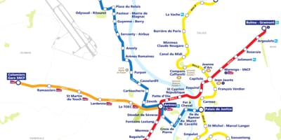 Toulouse mapa metro pdf