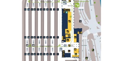 Mapa de Toulouse hall